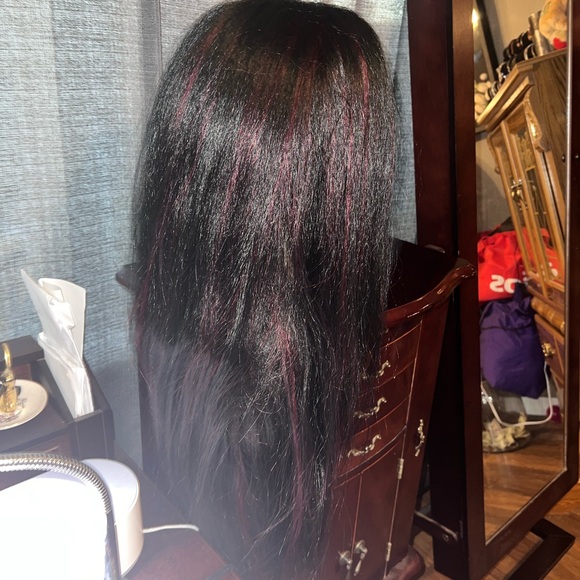 HUMAN HAIR WIG - Picture 3 of 3